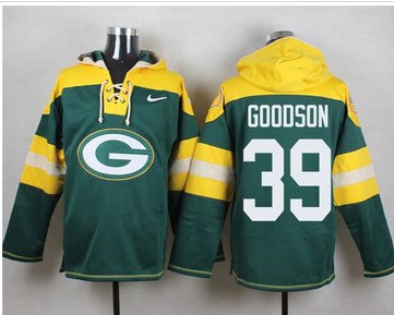Nike Green Bay Packers #39 Demetri Goodson Green Player Pullover NFL Hoodie Nike Green Bay Packers #39 Demetri Goodson Green Player Pullover NFL Hoodie