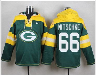 Nike Green Bay Packers #66 Ray Nitschke Green Player Pullover NFL Hoodie Nike Green Bay Packers #66 Ray Nitschke Green Player Pullover NFL Hoodie