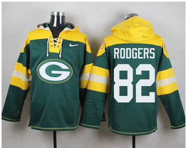 Nike Green Bay Packers #82 Richard Rodgers Green Player Pullover NFL Hoodie Nike Green Bay Packers #82 Richard Rodgers Green Player Pullover NFL Hoodie