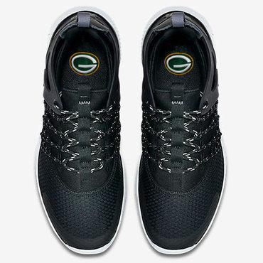 Nike Green Bay Packers London Olympics Black Shoes-1