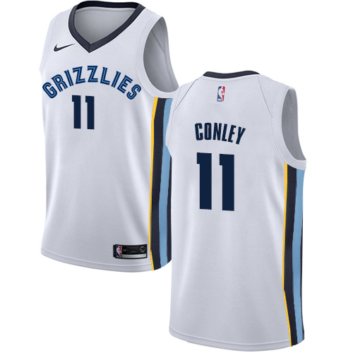 Nike Grizzlies #11 Mike Conley White NBA Swingman Association Edition Jersey Nike Grizzlies #11 Mike Conley White NBA Swingman Association Edition Jersey