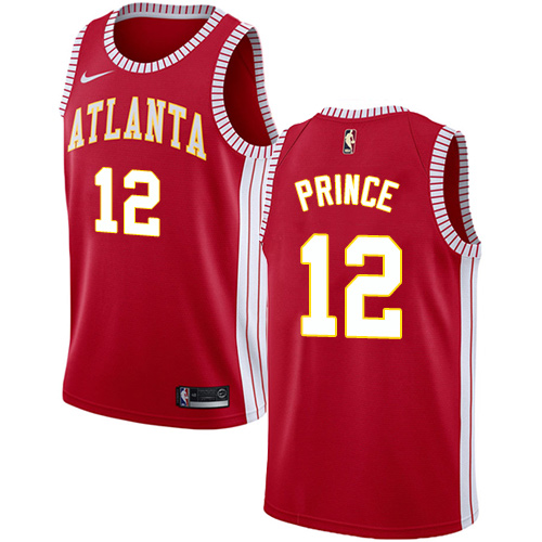Nike Hawks #12 Taurean Prince Red NBA Swingman Statement Edition Jersey Nike Hawks #12 Taurean Prince Red NBA Swingman Statement Edition Jersey