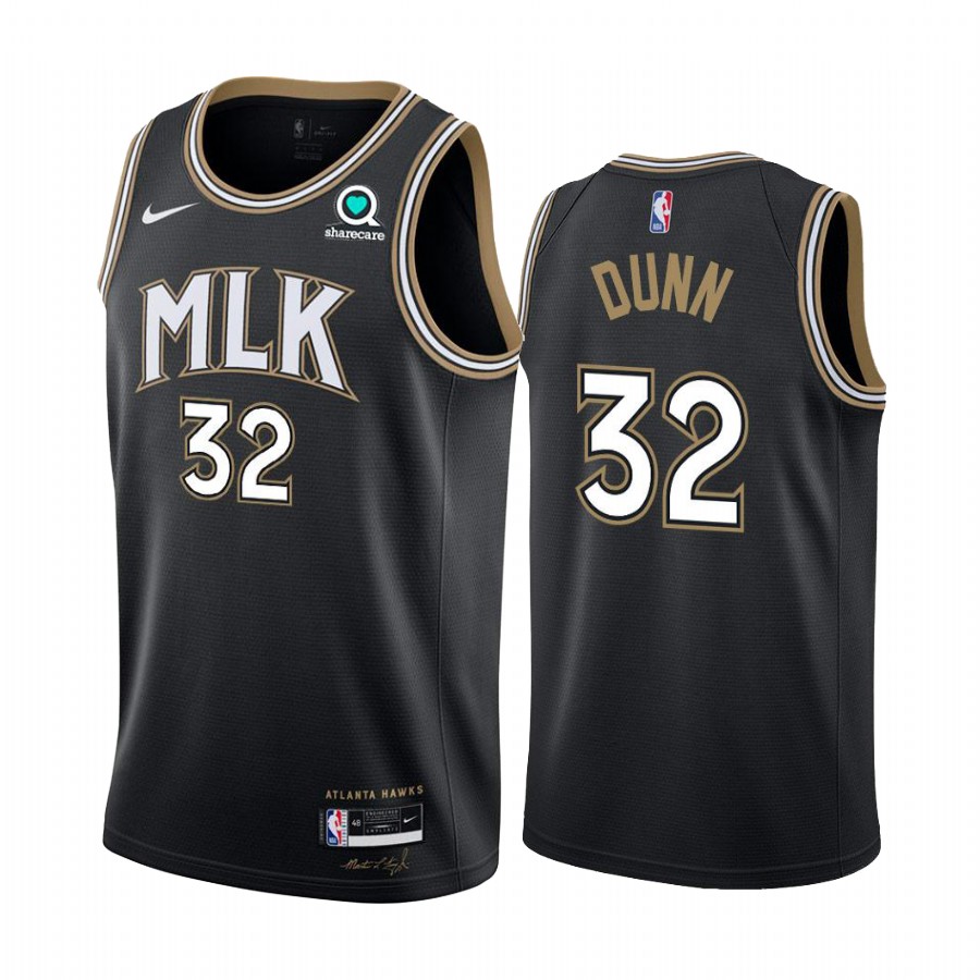 Nike Hawks #32 Kris Dunn Black NBA Swingman 2020-21 City Edition Jersey Nike Hawks #32 Kris Dunn Black NBA Swingman 2020-21 City Edition Jersey