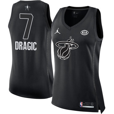 Nike Heat #7 Goran Dragic Black Women's NBA Jordan Swingman 2018 All-Star Game Jersey Nike Heat #7 Goran Dragic Black Women's NBA Jordan Swingman 2018 All-Star Game Jersey