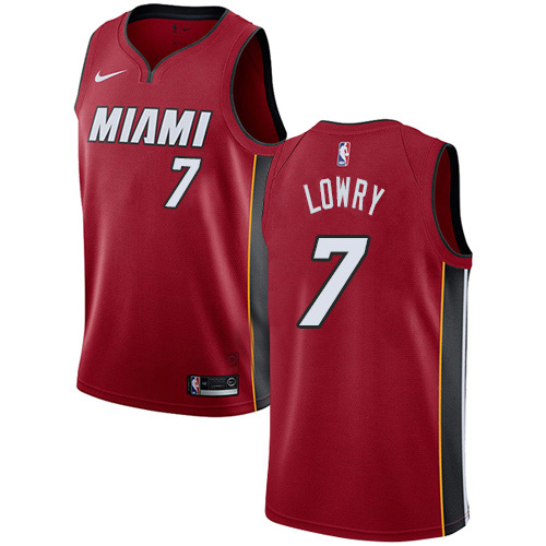 Nike Heat #7 Kyle Lowry Red NBA Swingman Statement Edition Jersey Nike Heat #7 Kyle Lowry Red NBA Swingman Statement Edition Jersey