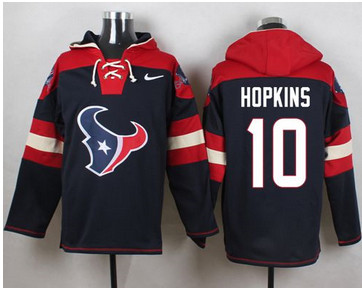 Nike Houston Texans #10 DeAndre Hopkins Navy Blue Player Pullover NFL Hoodie Nike Houston Texans #10 DeAndre Hopkins Navy Blue Player Pullover NFL Hoodie