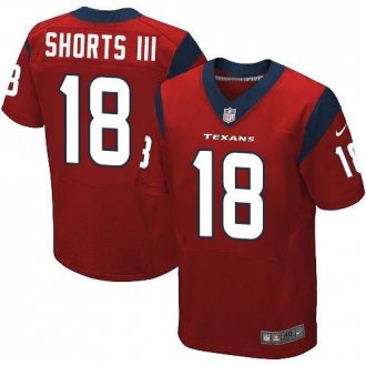 Nike Houston Texans #18 Cecil Shorts III Red Alternate Men's Stitched NFL Elite Jersey Nike Houston Texans #18 Cecil Shorts III Red Alternate Men's Stitched NFL Elite Jersey