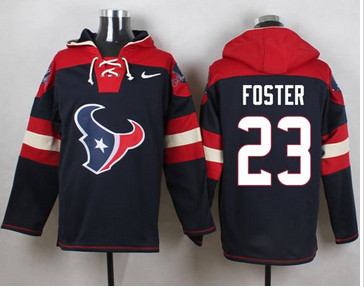 Nike Houston Texans #23 Arian Foster Navy Blue Player Pullover NFL Hoodie Nike Houston Texans #23 Arian Foster Navy Blue Player Pullover NFL Hoodie