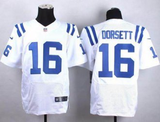 Nike Indianapolis Colts #16 Phillip Dorsett White Men's Stitched NFL Elite Jersey Nike Indianapolis Colts #16 Phillip Dorsett White Men's Stitched NFL Elite Jersey