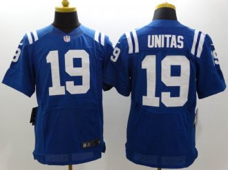Nike Indianapolis Colts #19 Unitas Blue Team Color Men's NFL Elite Jerseys Nike Indianapolis Colts #19 Unitas Blue Team Color Men's NFL Elite Jerseys