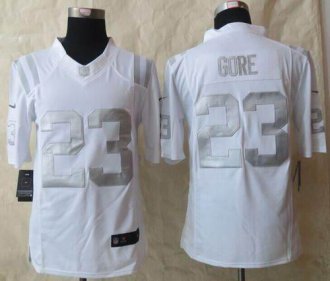 Nike Indianapolis Colts #23 Frank Gore White Men's Stitched NFL Limited Platinum Jersey Nike Indianapolis Colts #23 Frank Gore White Men's Stitched NFL Limited Platinum Jersey