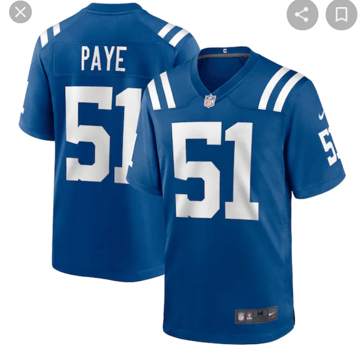 Nike Indianapolis Colts #51 Kwity Paye Royal Vapor Untouchable Limited Jersey Nike Indianapolis Colts #51 Kwity Paye Royal Vapor Untouchable Limited Jersey