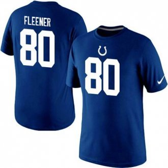 Nike Indianapolis Colts #80 Coby Fleener Pride Name & Number NFL T-Shirt Blue Nike Indianapolis Colts #80 Coby Fleener Pride Name & Number NFL T-Shirt Blue