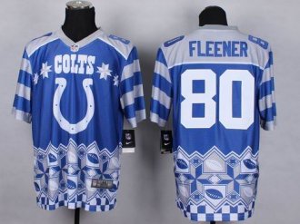 Nike Indianapolis Colts #80 Coby Fleener Royal Blue NFL Elite Noble Fashion Jersey Nike Indianapolis Colts #80 Coby Fleener Royal Blue NFL Elite Noble Fashion Jersey