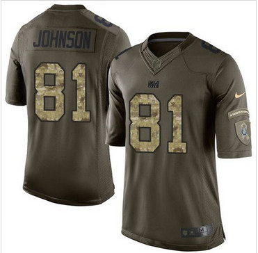 Nike Indianapolis Colts #81 Andre Johnson Green Men's Stitched NFL Limited Salute to Service Jersey Nike Indianapolis Colts #81 Andre Johnson Green Men's Stitched NFL Limited Salute to Service Jersey