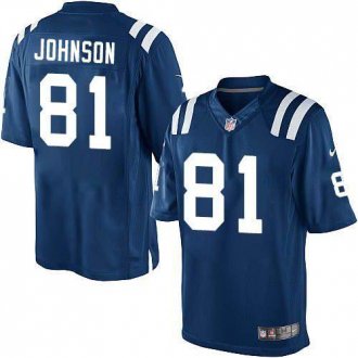 Nike Indianapolis Colts #81 Andre Johnson Royal Blue Team Color Men's Stitched NFL Limited Jersey Nike Indianapolis Colts #81 Andre Johnson Royal Blue Team Color Men's Stitched NFL Limited Jersey