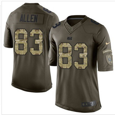 Nike Indianapolis Colts #83 Dwayne Allen Green Men's Stitched NFL Limited Salute to Service Jersey Nike Indianapolis Colts #83 Dwayne Allen Green Men's Stitched NFL Limited Salute to Service Jersey