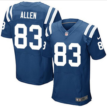 Nike Indianapolis Colts #83 Dwayne Allen Royal Blue Team Color Men's Stitched NFL Elite Jersey Nike Indianapolis Colts #83 Dwayne Allen Royal Blue Team Color Men's Stitched NFL Elite Jersey