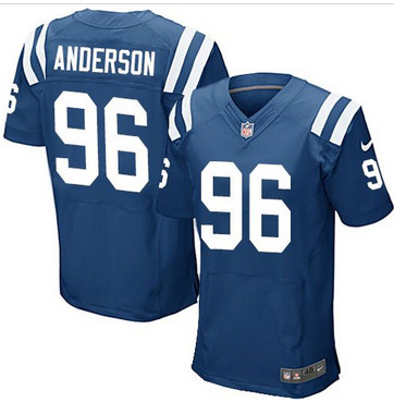 Nike Indianapolis Colts #96 Henry Anderson Royal Blue Team Color Men's Stitched NFL Elite Jersey Nike Indianapolis Colts #96 Henry Anderson Royal Blue Team Color Men's Stitched NFL Elite Jersey