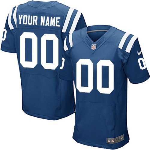 Nike Indianapolis Colts Elite Royal Blue Home Men's Jersey NFL Customized jerseys Nike Indianapolis Colts Elite Royal Blue Home Men's Jersey NFL Customized jerseys