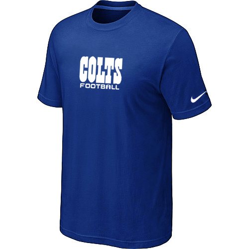 NEW NFL Indianapolis Colts Sideline Legend Authentic Font Dri-fit T-Shirt Blue NEW NFL Indianapolis Colts Sideline Legend Authentic Font Dri-fit T-Shirt Blue