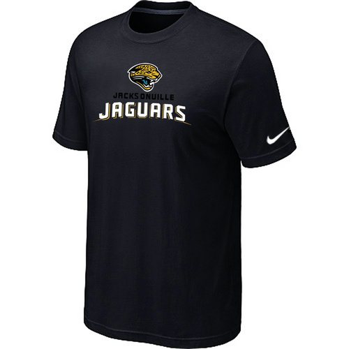 NEW NFL Jacksonville Jaguars Authentic Logo T-Shirt Black NEW NFL Jacksonville Jaguars Authentic Logo T-Shirt Black
