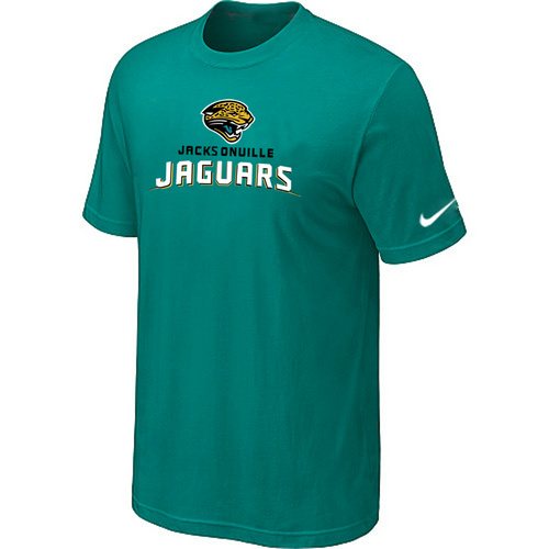 NEW NFL Jacksonville Jaguars Authentic Logo T-Shirt Green NEW NFL Jacksonville Jaguars Authentic Logo T-Shirt Green