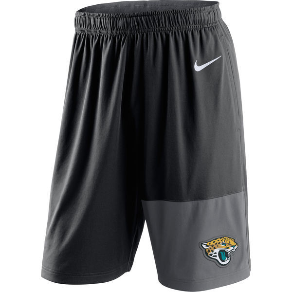 Nike Jacksonville Jaguars Black NFL Shorts Nike Jacksonville Jaguars Black NFL Shorts