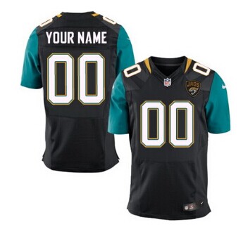 Nike Jacksonville Jaguars Customized 2013 Black Elite Jersey Nike Jacksonville Jaguars Customized 2013 Black Elite Jersey