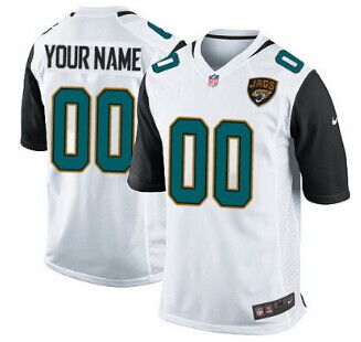 Nike Jacksonville Jaguars Customized 2013 White Game Jersey Nike Jacksonville Jaguars Customized 2013 White Game Jersey
