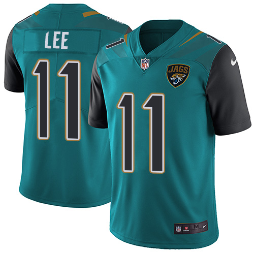 Nike Jaguars #11 Marqise Lee Teal Green Team Color Men's Stitched NFL Vapor Untouchable Limited Jersey