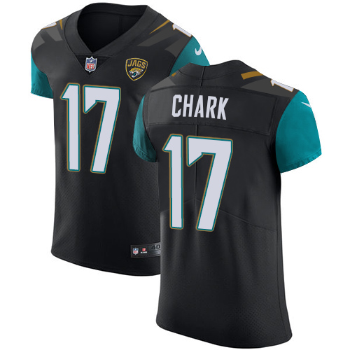 Nike Jaguars #17 DJ Chark Black Alternate Men's Stitched NFL Vapor Untouchable Elite Jersey