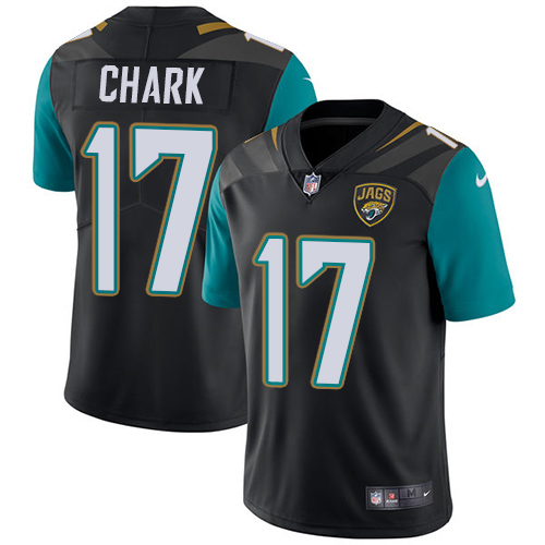 Nike Jaguars #17 DJ Chark Black Alternate Men's Stitched NFL Vapor Untouchable Limited Jersey