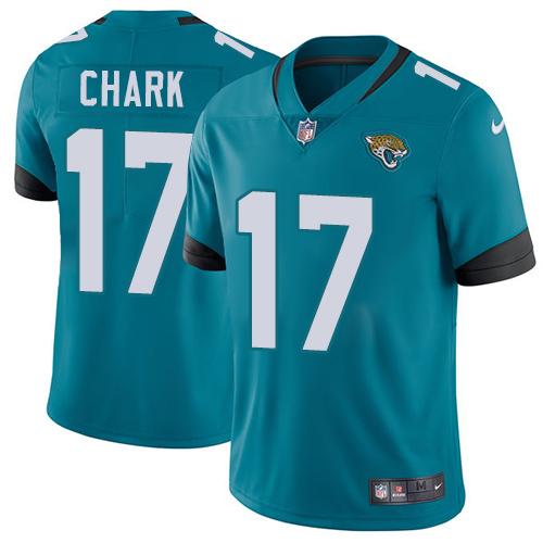 Nike Jaguars #17 DJ Chark Teal Green Alternate Men's Stitched NFL Vapor Untouchable Limited Jersey Nike Jaguars #17 DJ Chark Teal Green Alternate Men's Stitched NFL Vapor Untouchable Limited Jersey