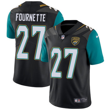 Nike Jaguars #27 Leonard Fournette Black Alternate Men's Stitched NFL Vapor Untouchable Limited Jersey
