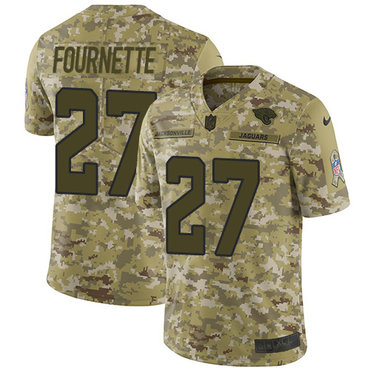 Nike Jaguars #27 Leonard Fournette Camo Men's Stitched NFL Limited 2018 Salute To Service Jersey Nike Jaguars #27 Leonard Fournette Camo Men's Stitched NFL Limited 2018 Salute To Service Jersey