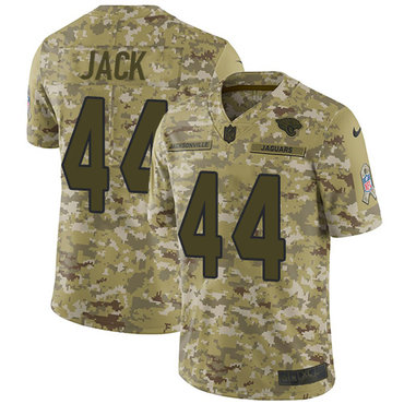 Nike Jaguars #44 Myles Jack Camo Men's Stitched NFL Limited 2018 Salute To Service Jersey Nike Jaguars #44 Myles Jack Camo Men's Stitched NFL Limited 2018 Salute To Service Jersey