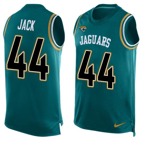 Nike Jaguars #44 Myles Jack Teal Green Team Color Men's Stitched NFL Limited Tank Top Jersey Nike Jaguars #44 Myles Jack Teal Green Team Color Men's Stitched NFL Limited Tank Top Jersey