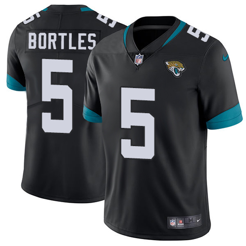 Nike Jaguars #5 Blake Bortles Black Team Color Men's Stitched NFL Vapor Untouchable Limited Jersey Nike Jaguars #5 Blake Bortles Black Team Color Men's Stitched NFL Vapor Untouchable Limited Jersey