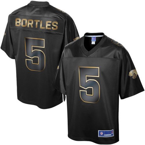 Nike Jaguars #5 Blake Bortles Pro Line Black Gold Collection Men's Stitched NFL Game Jersey Nike Jaguars #5 Blake Bortles Pro Line Black Gold Collection Men's Stitched NFL Game Jersey