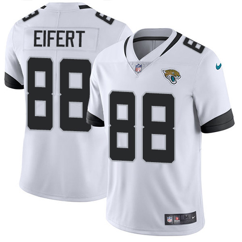 Nike Jaguars #88 Tyler Eifert White Men's Stitched NFL Vapor Untouchable Limited Jersey Nike Jaguars #88 Tyler Eifert White Men's Stitched NFL Vapor Untouchable Limited Jersey
