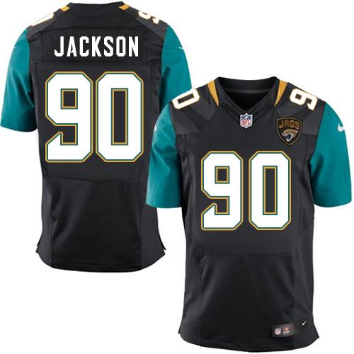 Nike Jaguars #90 Malik Jackson Black Alternate Men's Stitched NFL Elite Jersey Nike Jaguars #90 Malik Jackson Black Alternate Men's Stitched NFL Elite Jersey