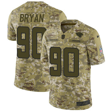 Nike Jaguars #90 Taven Bryan Camo Youth Stitched NFL Limited 2018 Salute to Service Jersey Nike Jaguars #90 Taven Bryan Camo Youth Stitched NFL Limited 2018 Salute to Service Jersey