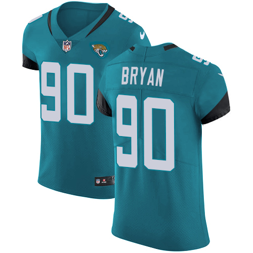 Nike Jaguars #90 Taven Bryan Teal Green Alternate Men's Stitched NFL Vapor Untouchable Elite Jersey Nike Jaguars #90 Taven Bryan Teal Green Alternate Men's Stitched NFL Vapor Untouchable Elite Jersey
