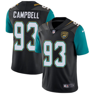 Nike Jaguars #93 Calais Campbell Black Alternate Youth Stitched NFL Vapor Untouchable Limited Jersey