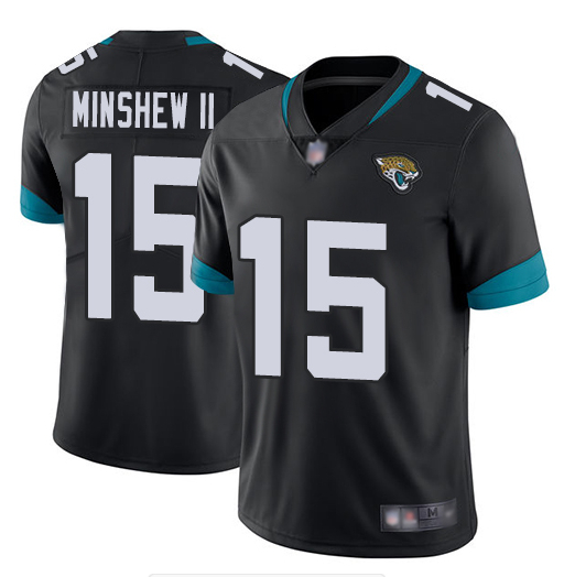 Nike Jaguars 15 Gardner Minshew II Black Vapor Untouchable Limited Jersey Nike Jaguars 15 Gardner Minshew II Black Vapor Untouchable Limited Jersey