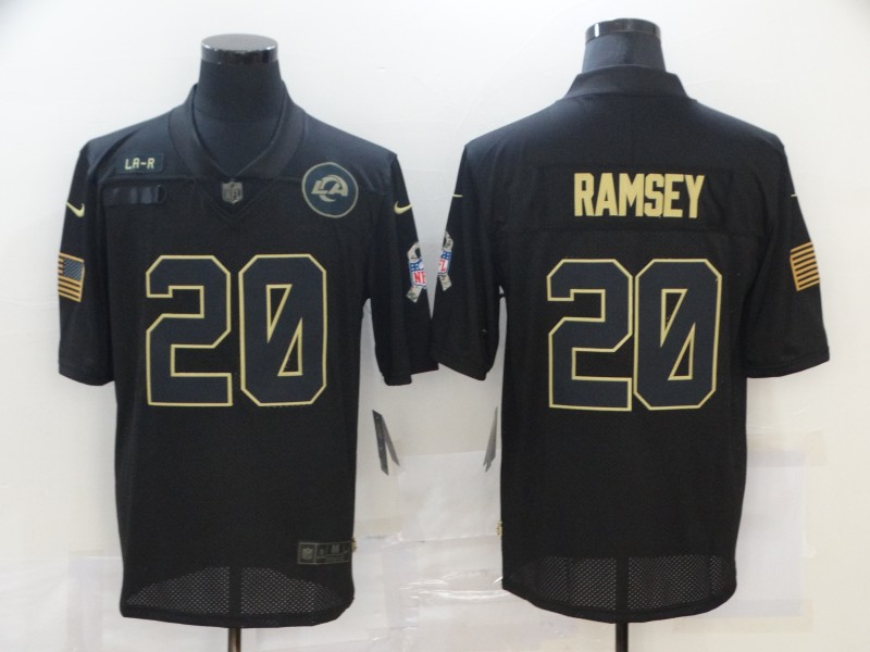 Nike Jaguars 20 Jalen Ramsey Black 2020 Salute To Service Limited Jersey Nike Jaguars 20 Jalen Ramsey Black 2020 Salute To Service Limited Jersey