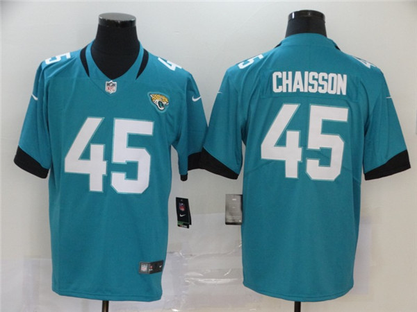 Nike Jaguars 45 K'Lavon Chaisson Teal 2020 NFL Draft First Round Pick Vapor Untouchable Limited Jersey Nike Jaguars 45 K'Lavon Chaisson Teal 2020 NFL Draft First Round Pick Vapor Untouchable Limited Jersey
