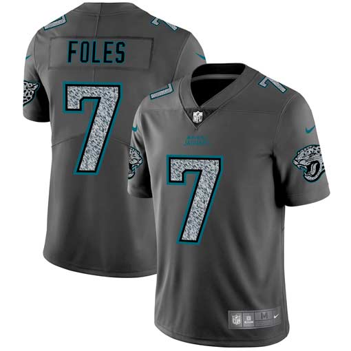 Nike Jaguars 7 Nick Foles Gray Camo Vapor Untouchable Limited Jersey Nike Jaguars 7 Nick Foles Gray Camo Vapor Untouchable Limited Jersey