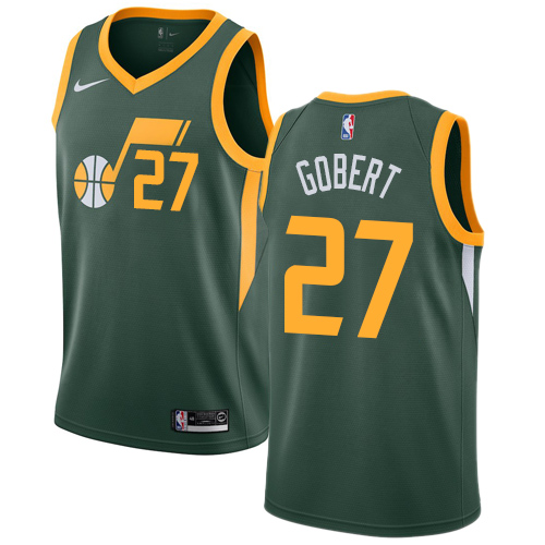 Nike Jazz #27 Rudy Gobert Green NBA Swingman Earned Edition Jersey Nike Jazz #27 Rudy Gobert Green NBA Swingman Earned Edition Jersey